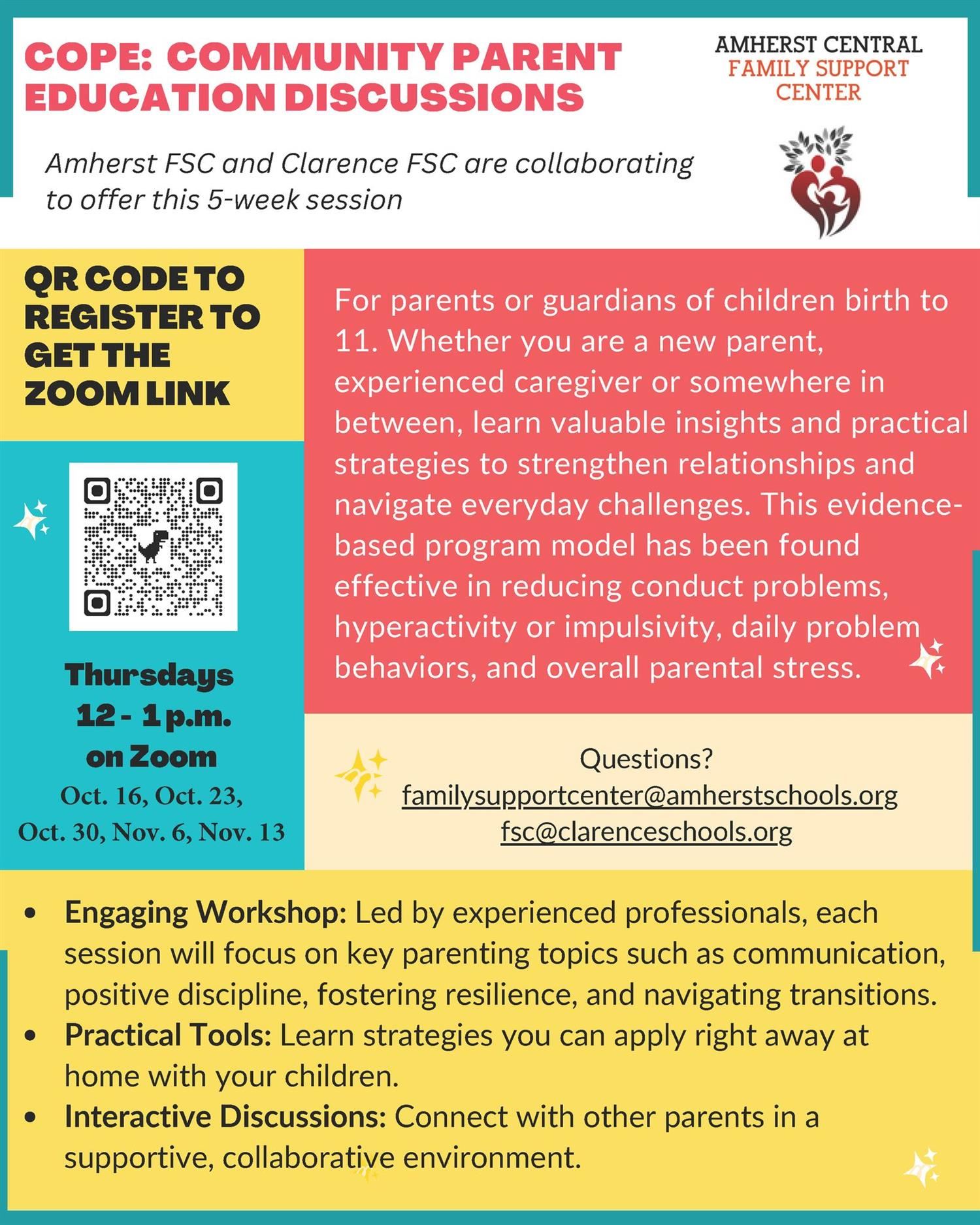  COPE: Community Parent Education Discussions
