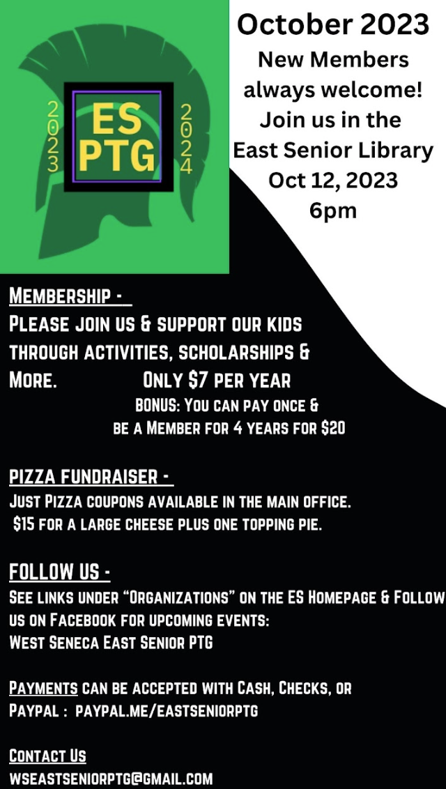 pizza fundraiser $15 for large pizza