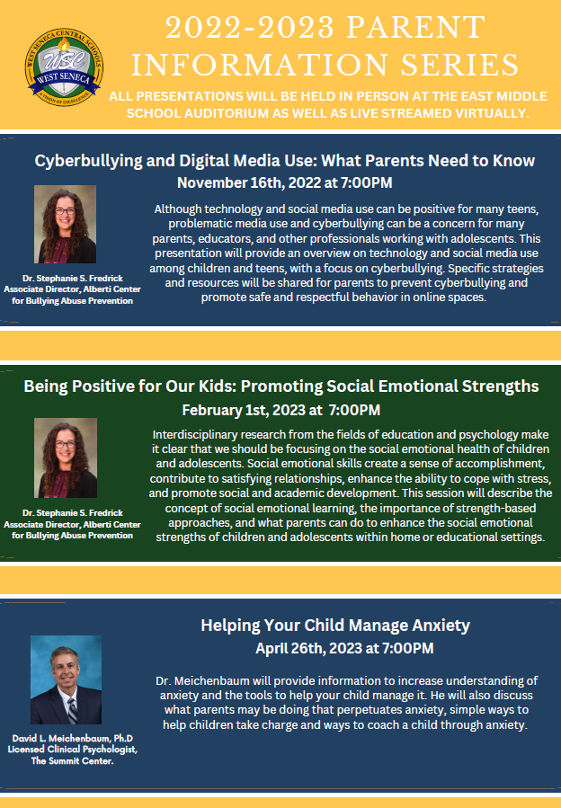 Cyberbullying and Digital Media Use: What Parents Need to Know November 16th, 2022 at 7:00PM - Being Positive for Our Kids: P