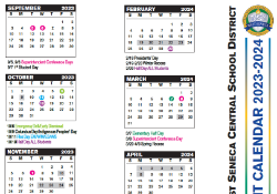  student calendar