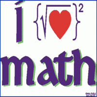 I love math I love math